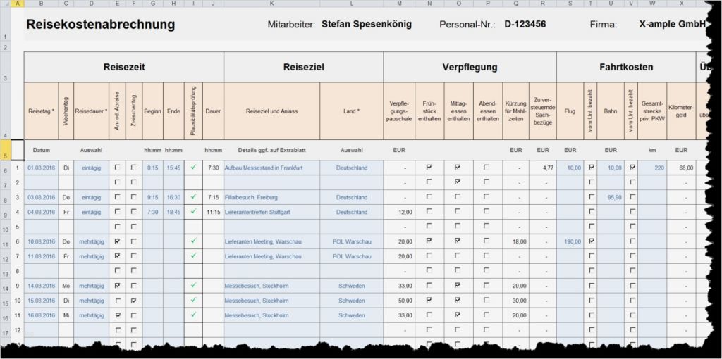 49 Gut Vorlage Reisekostenabrechnung Bilder 1 Vorlage Reisekostenabrechnung Angenehm Excel Reisekostenabrechnung Excel Vorlagen Shop