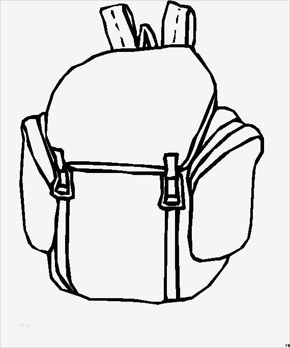 Vorlage Rucksack Aus Papier Angenehm Einfacher Rucksack Ausmalbild & Malvorlage Sport