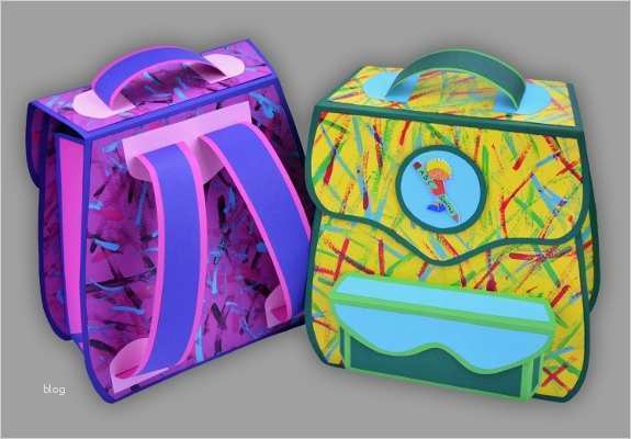 Vorlage Rucksack Aus Papier Großartig Schultasche Aus Papier Bastelanleitung