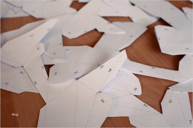 Vorlage Rucksack Aus Papier Schönste Hirschtrophäe – Papercraft