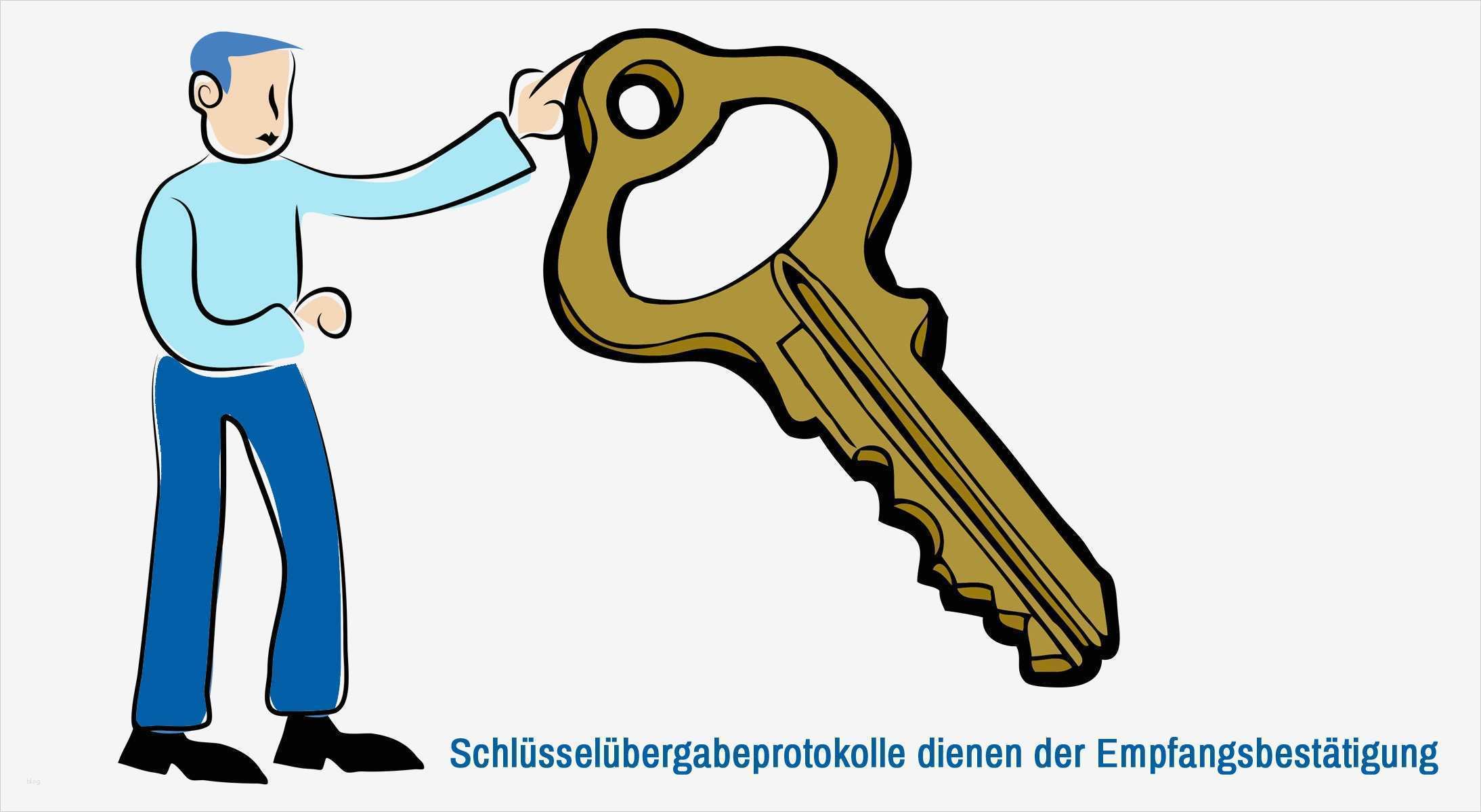 Vorlage Schlüsselübergabe Einzigartig Schlüsselübergabeprotokoll