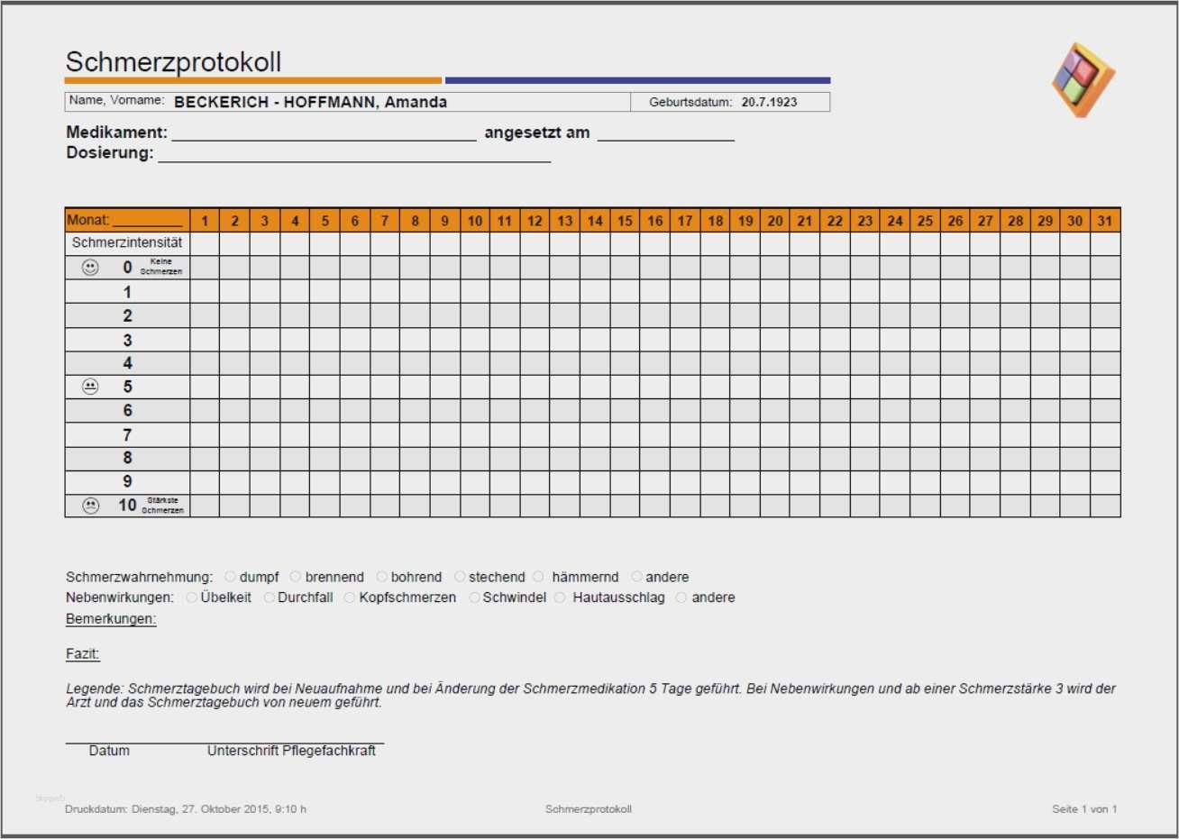 Vorlage Schmerztagebuch Gut Großartig Schmerz Tagebuch Vorlage Bilder Entry Level