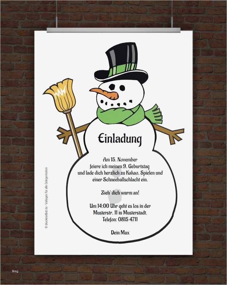 Vorlage Schneemann Zum Ausdrucken Erstaunlich Drucke Selbst Kostenlose Einladungsvorlage Zum Ausdrucken