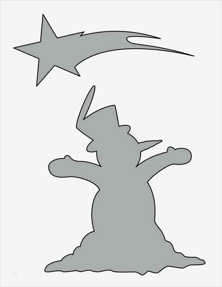 Vorlage Schneemann Zum Ausdrucken Genial 30 Bastelvorlagen Für Weihnachten Zum Ausdrucken