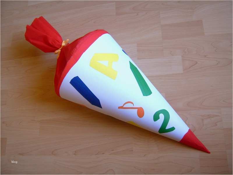 Vorlage Schultüte Basteln Neu Schultüte Zur Einschulung Basteln