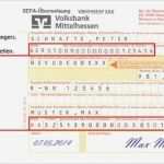 Vorlage Sepa Mandat Cool Charmant Anzahlung Vorlage Zeitgenössisch