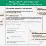 Vorlage Sepa Mandat Wunderbar Sepa Informationen