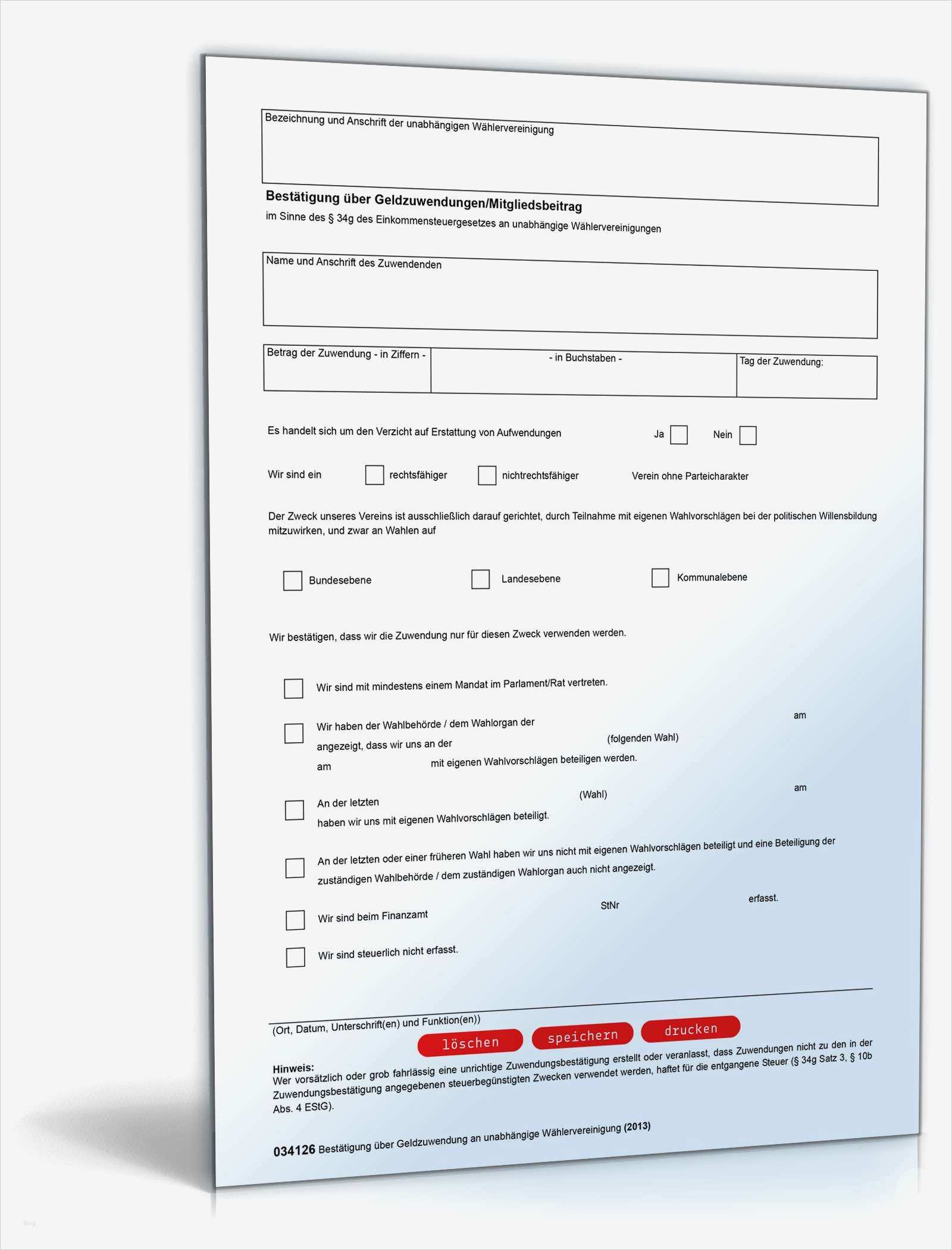 Vorlage Spendenbescheinigung Süß Spendenbescheinigungen Steuerformulare Dokumente