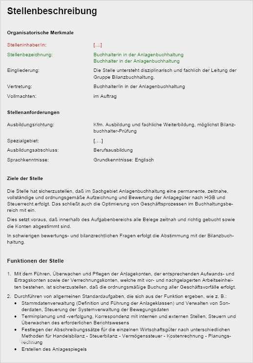 Vorlage Stellenbeschreibung Neu Groß Vorlagen Für Stellenbeschreibungen Galerie