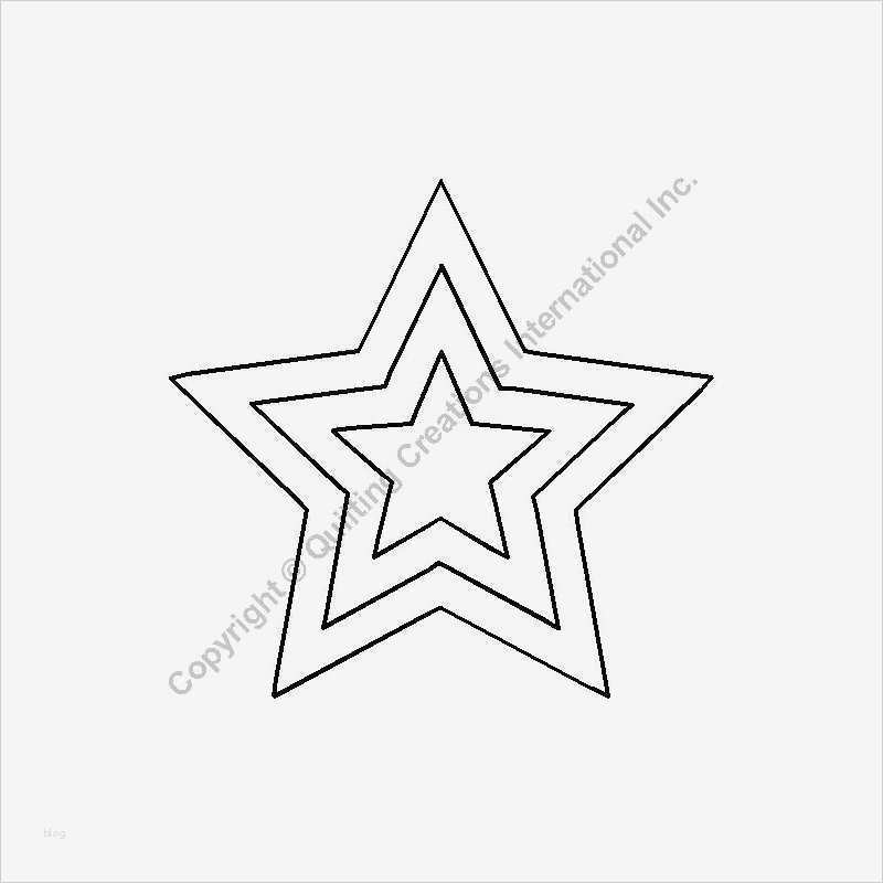 Vorlage Stern 5 Zacken Wunderbar Schablone Sterne 8" St14