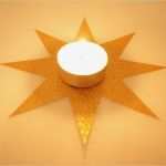 Vorlage Stern Aus butterbrottüten Erstaunlich Teelicht Stern sonstige Sterne Basteln