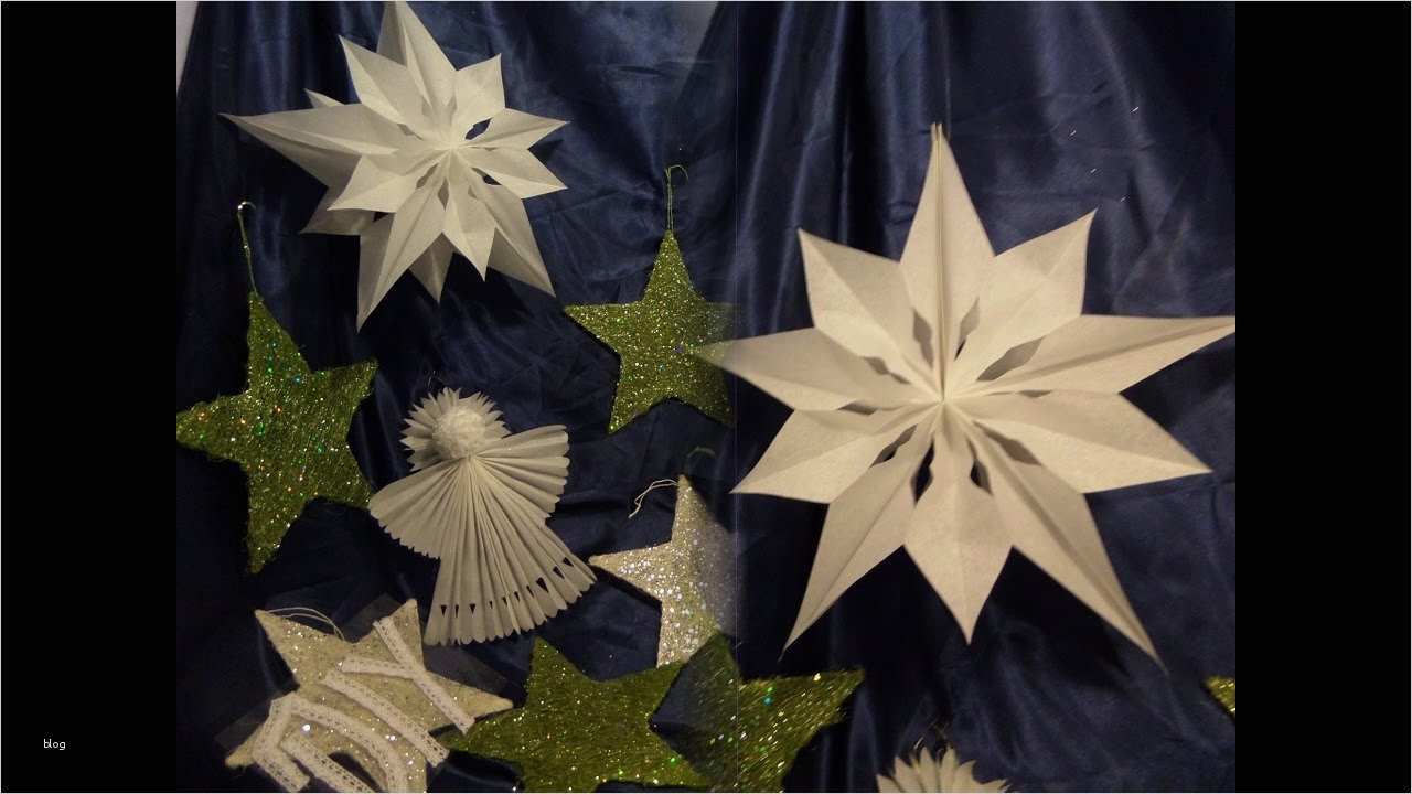 Vorlage Stern Hübsch Diy Großer Weihnachts Stern Aus Papier Frühstückstüten