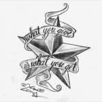 Vorlage Stern Wunderbar Das Stern Tattoo – Ein Zeitloser Klassiker Und Allrounder