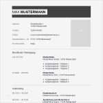 Vorlage Tabellarischer Lebenslauf Einzigartig Vorlage 11 Tabellarischer Lebenslauf