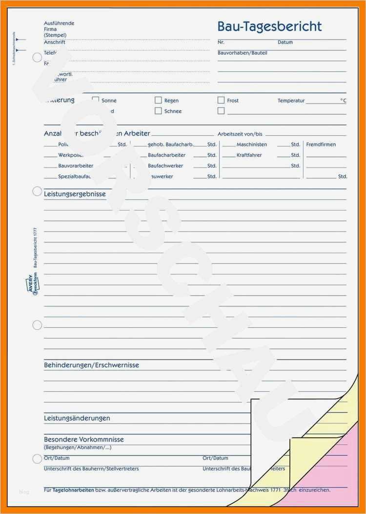 Vorlage Tagesbericht Elegant 6 Tagesbericht Vorlage Word