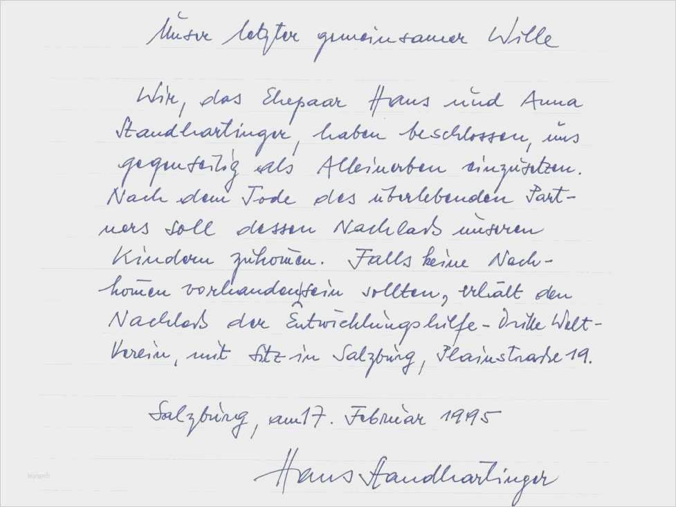 Vorlage Testament Alleinerbe Wunderbar Testament Vorlage Alleinerbe Luxus Wohnungsubergabe