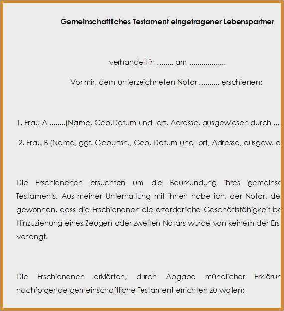 Vorlage Testament Handschriftlich Best Of Erfreut Vorlage Eines Testaments Ideen