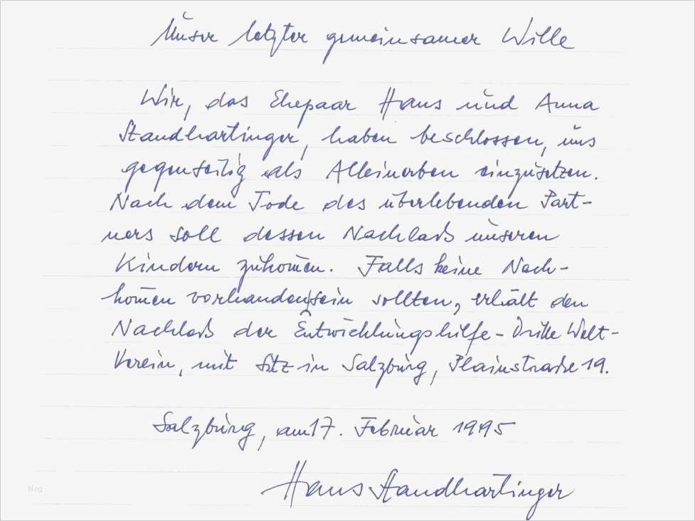 Vorlage Testament Handschriftlich Genial Wohnungsubergabe Vollmacht Vorlage Testament