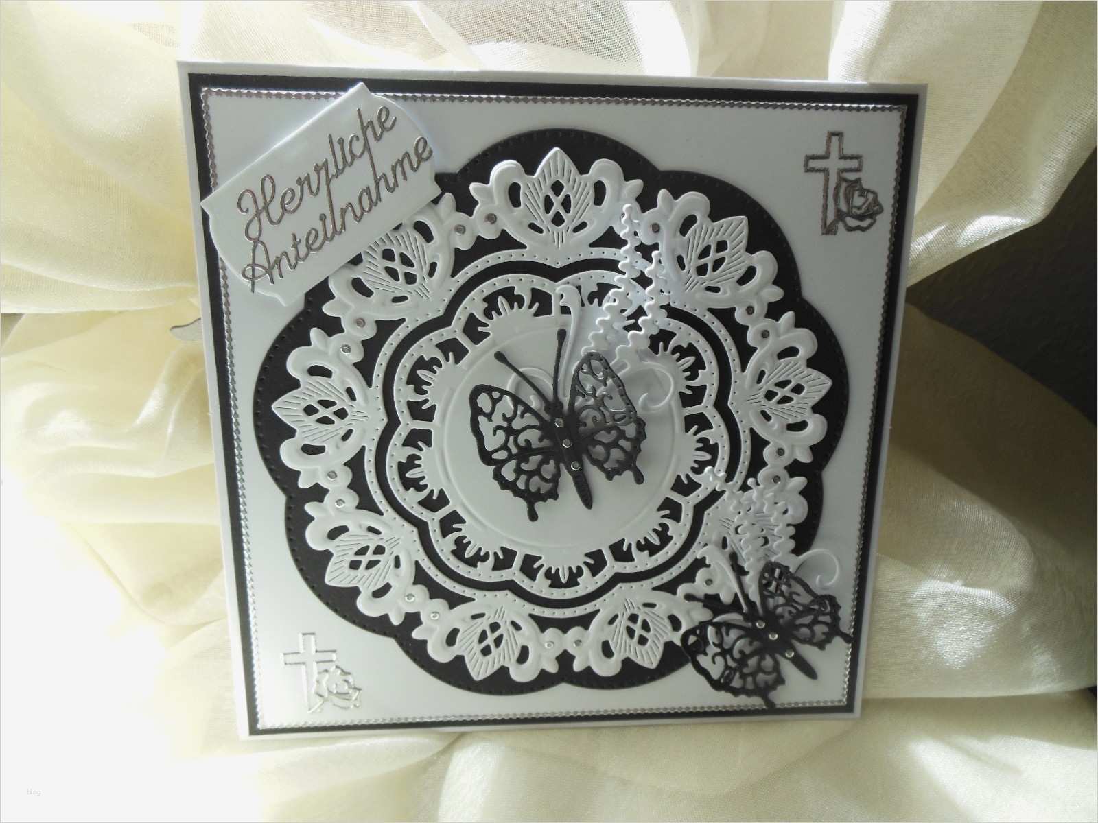 Vorlage Trauerkarte Gut Gisela Creativ