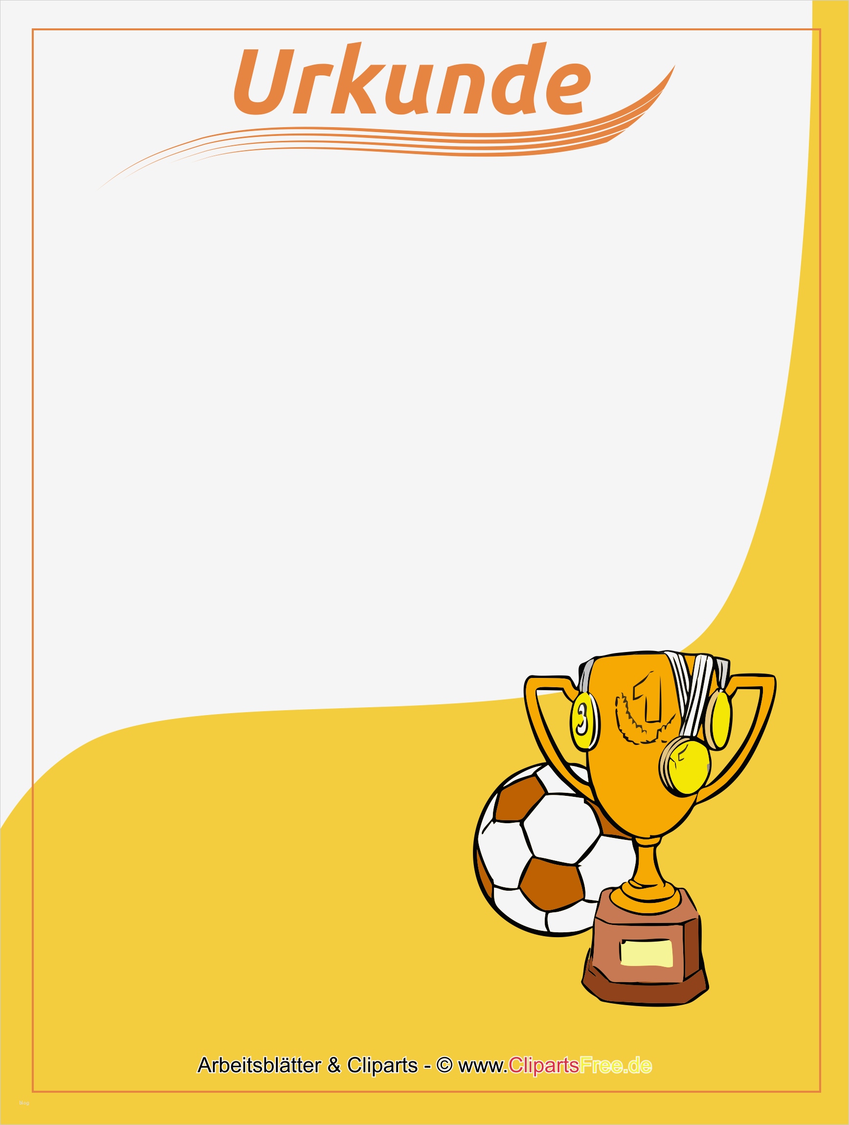Vorlage Urkunde Luxus Fussball Urkunde Vordruck Kostenlos