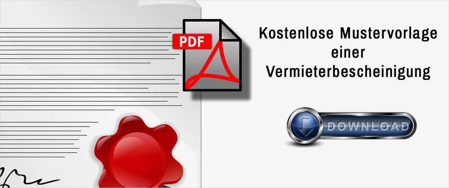 Vorlage Vermieterbescheinigung Schönste Vermieterbescheinigung Pdf Vorlage Bei Einzug