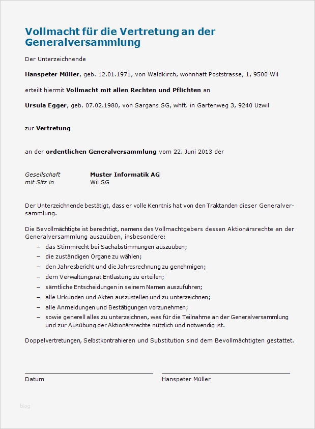 Vorlage Vollmacht Ummeldung Einwohnermeldeamt Wunderbar Preview