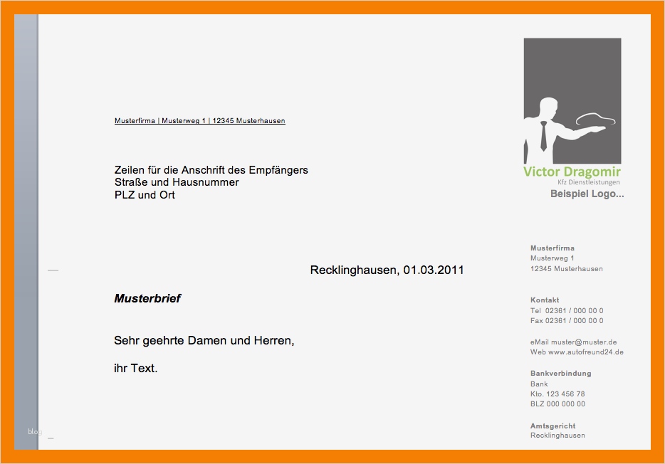 Vorlage Wartungsplan Muster Genial 7 Briefkopfbogen Vorlage