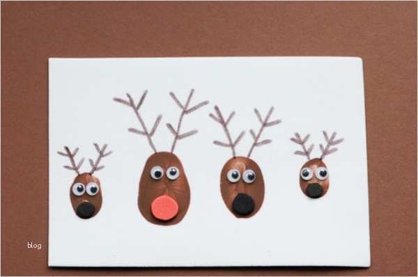 Vorlage Weihnachtskarte Angenehm Bastelideen Für Kinder Schöne Weihnachtskarten Für