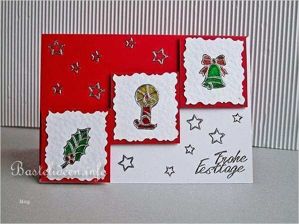 Vorlage Weihnachtskarte Basteln Einzigartig Basteln Für Weihnachten Weihnachtskarte Mit Peel F Sticker