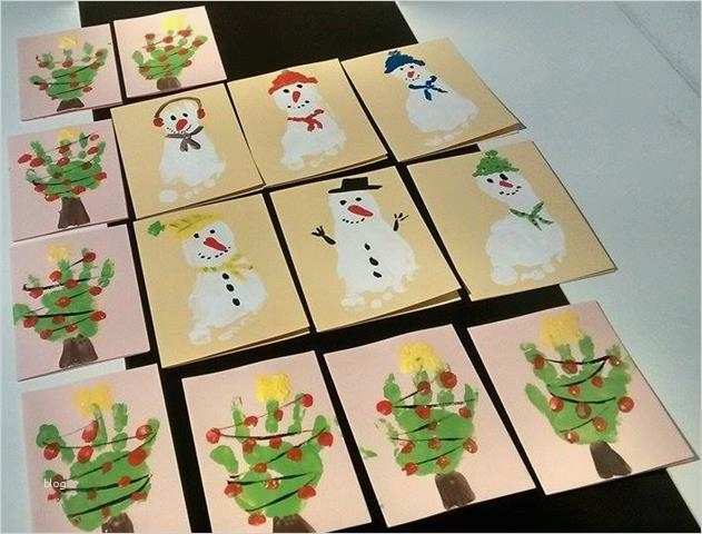 Vorlage Weihnachtskarte Basteln Einzigartig Weihnachtskarten Basteln Mit Kleinen Kindern