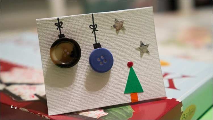 Vorlage Weihnachtskarte Basteln Schönste Weihnachtskarten Selber Basteln Mit Knöpfen 28 tolle Ideen