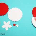 Vorlage Weihnachtsmann tonkarton Erstaunlich Basteln Mit Kindern Weihnachtsmann Vorlage Für