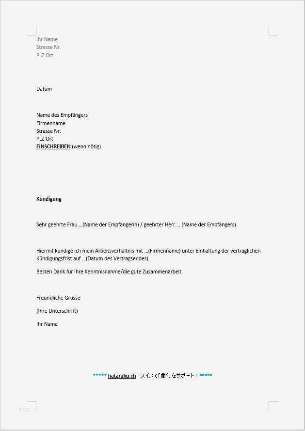Vorlage Wohnungskündigung Wunderbar Vorlage Wohnungskündigung