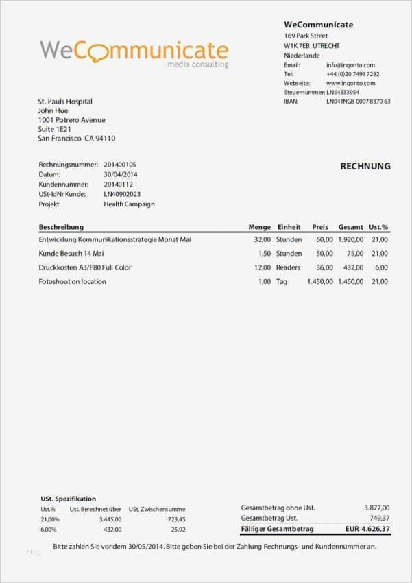 Vorlage Word Rechnung Luxus Vorlage Rechnung Freiberufler Rechnung Freiberufler