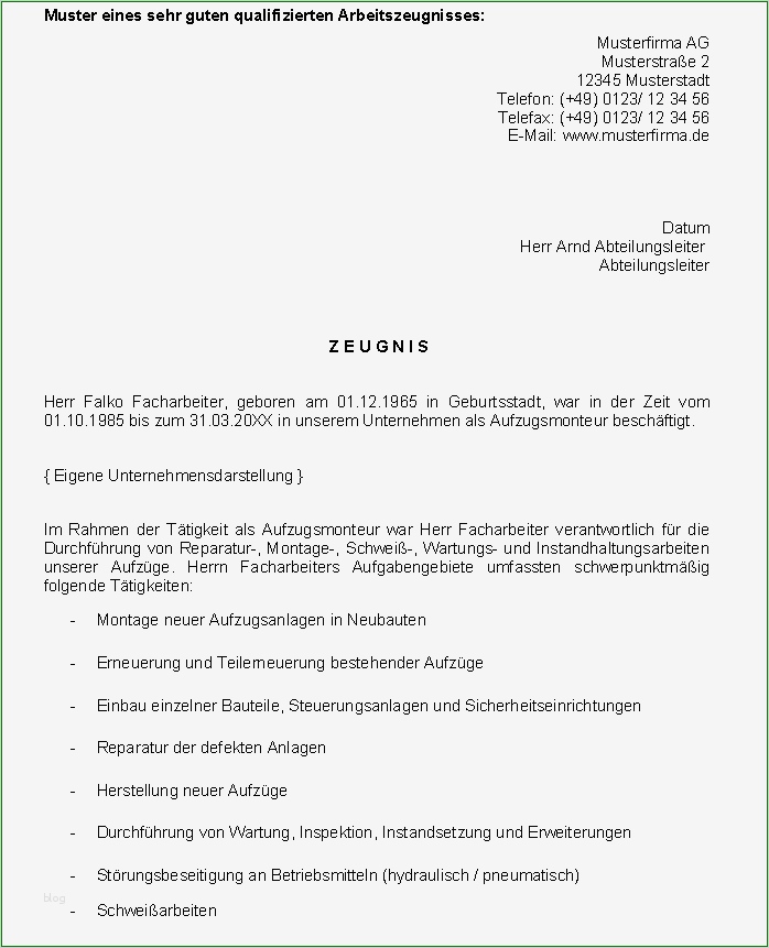 Vorlage Zeugnis Gut tolle Vorlage Für Das Zeugnis Bilder