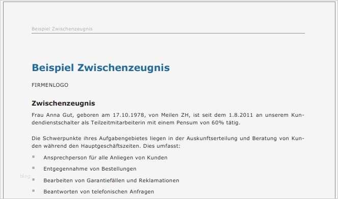 Vorlage Zwischenzeugnis Angenehm Muster Zwischenzeugnis
