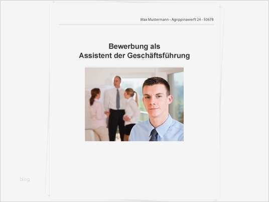 Assistent der Geschäftsführung Bewerbung Tipps zu