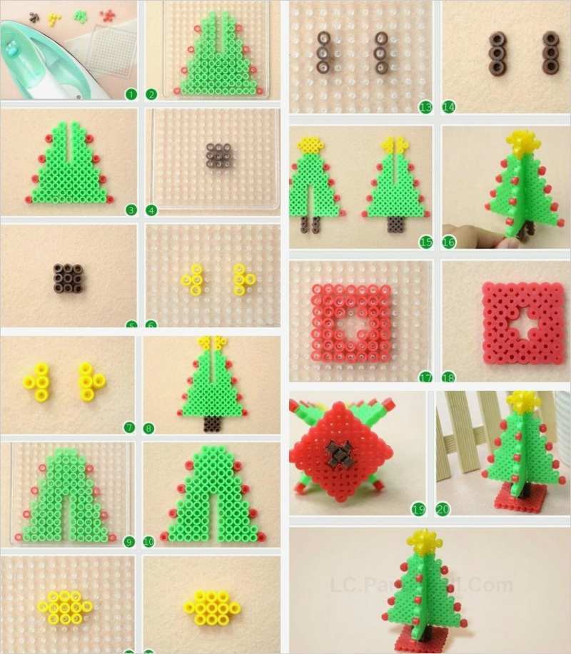 Vorlagen Basteln Weihnachten Hübsch Basteln Mit Bügelperlen 12 Ideen & Vorlagen Zu Weihnachten
