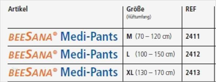Vorlagen Bei Inkontinenz Cool Beesana Medipants Einweg Slip Bei Blasenschwäche