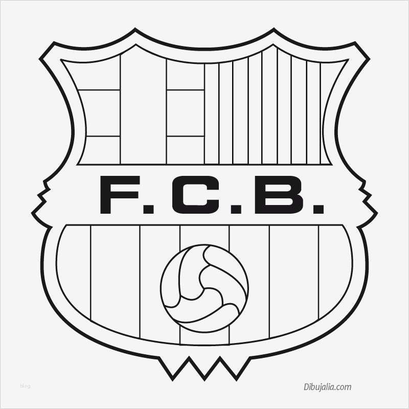 Vorlagen Bundesliga Cool Escudo Fc Barcelona Dibujalia Dibujos Para