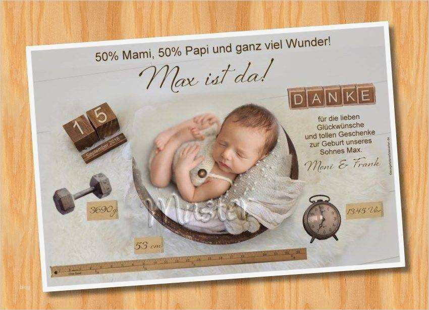 Vorlagen Danksagung Geburt Genial Dankeskarte Geburt Text Danke Karte Geburt Text