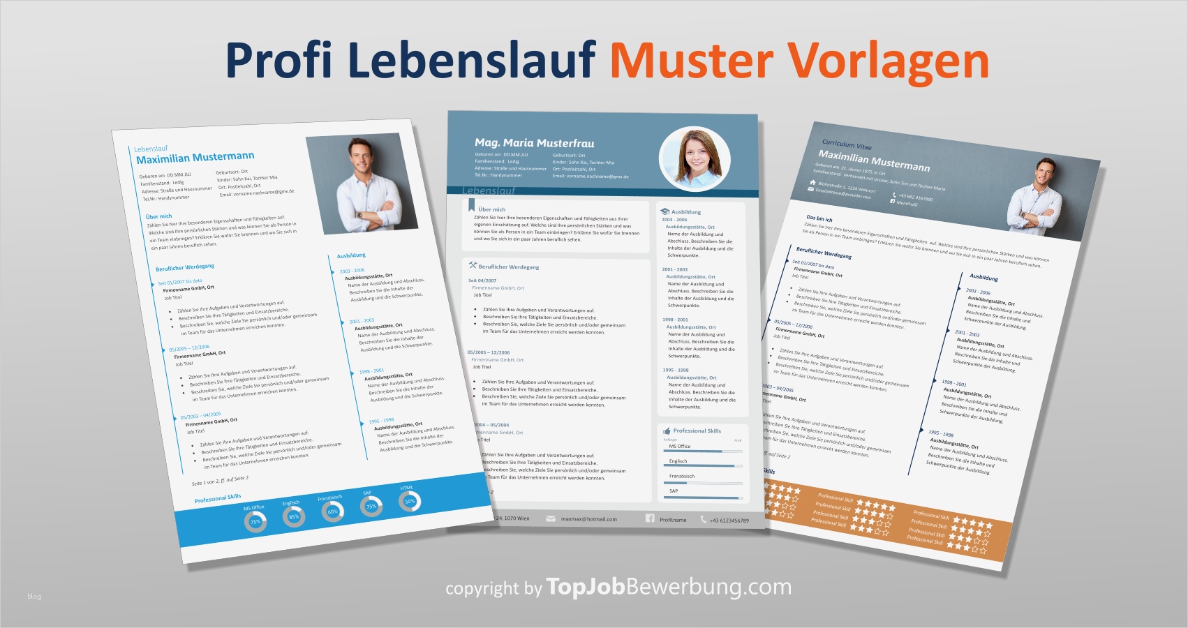 Vorlagen Einkommensteuererklärung 2016 Einzigartig top 3 Lebenslauf Muster Vorlagen Übersicht Und Auswahl