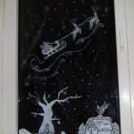 Vorlagen Fenster Kreidemarker Erstaunlich Apfelkistefensterbilder Mit Kreidestifte Weihnachten