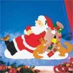 Vorlagen Fensterbilder Weihnachten Großartig Fensterbild Verschlafene Weihnachten Fischer Fensterbilder