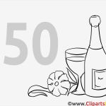 Vorlagen Für Einladungen Zum 50 Geburtstag Bewundernswert 50 Jahre Party Ausmalbild