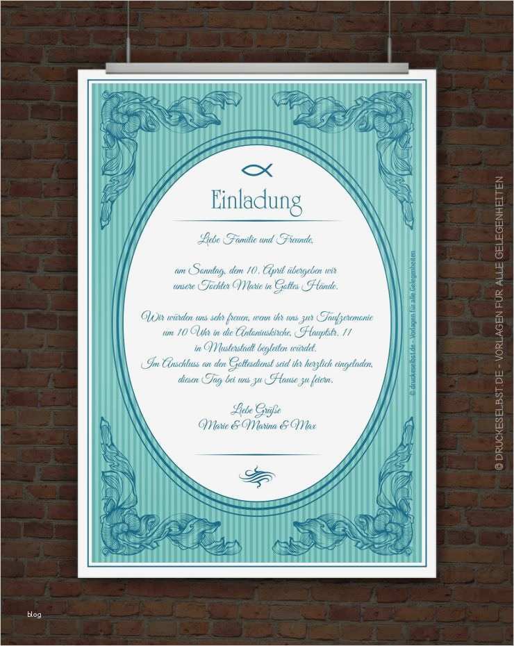 Vorlagen Für Glückwunschkarten Genial Drucke Selbst Kostenlose Einladung Zur Taufe Zum Ausdrucken