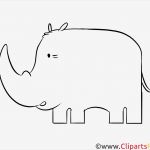 Vorlagen Für Laubsägearbeiten Einzigartig Nashorn Laubsägevorlage Kostenlos Pdf