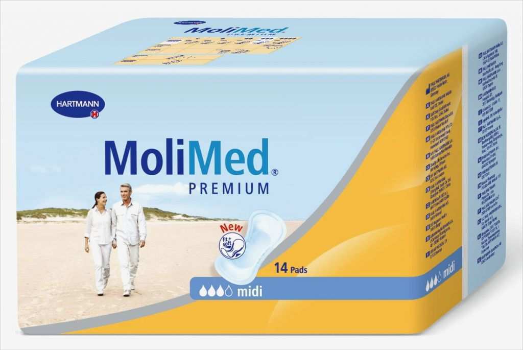 Vorlagen Für Männer Inkontinenz Cool Molimed Premium Midi 14 St