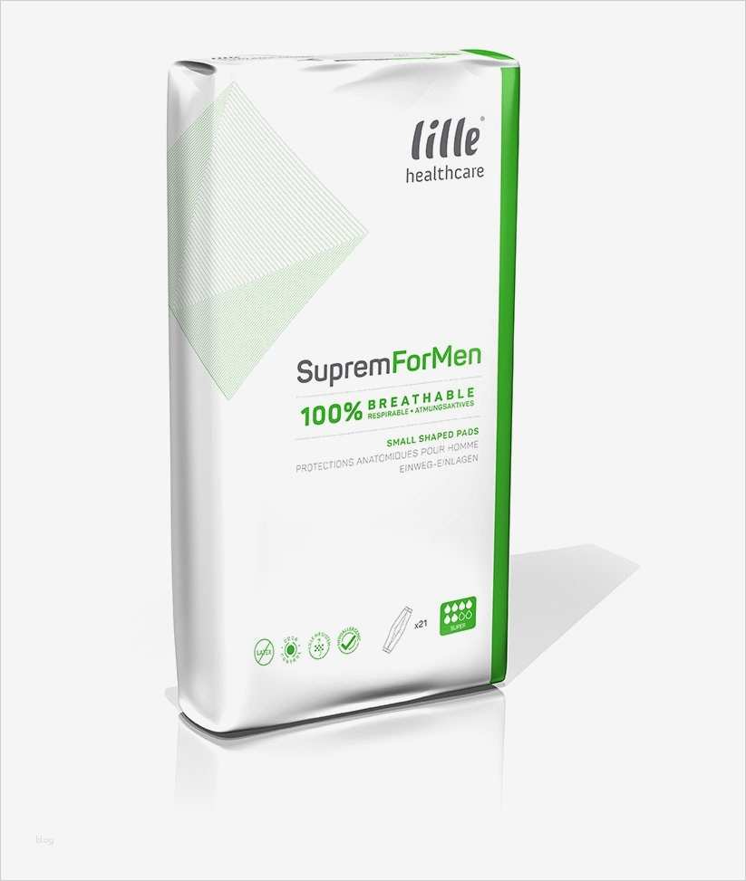 Vorlagen Für Männer Inkontinenz Einzigartig Lille Suprem for Men Super Einlage Für Männer