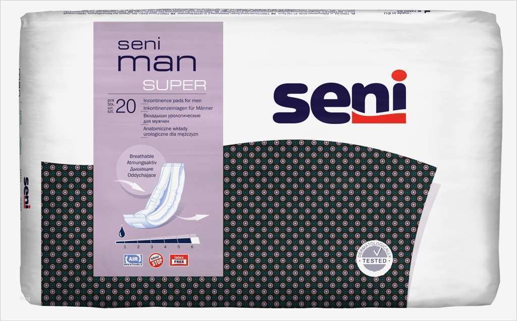Vorlagen Für Männer Inkontinenz Wunderbar Seni Man Super Einlagen 20 St